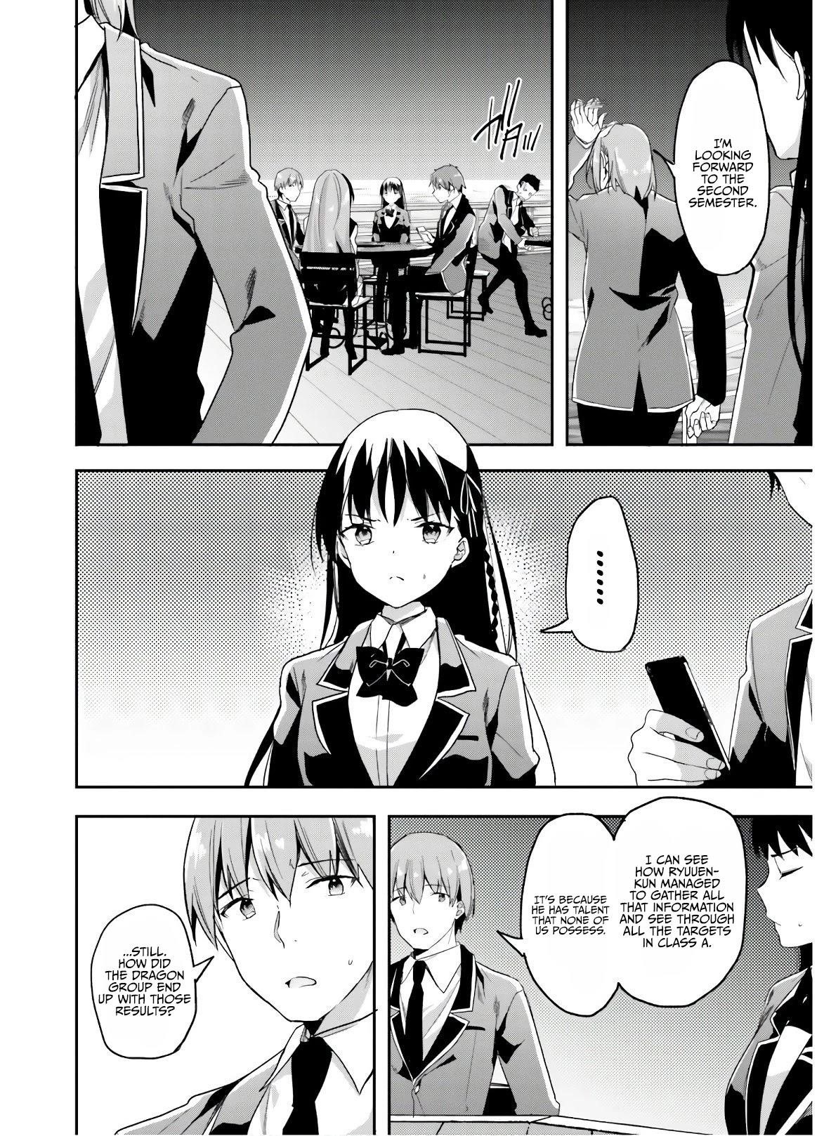 Youkoso Jitsuryoku Shijou Shugi no Kyoushitsu e Chapter 51 - Page 10