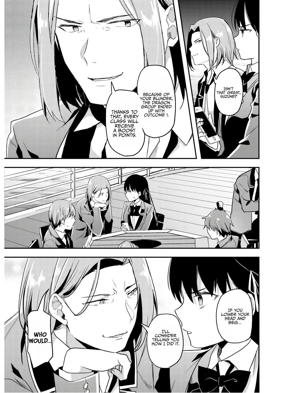 Youkoso Jitsuryoku Shijou Shugi no Kyoushitsu e Chapter 51 - Page 7