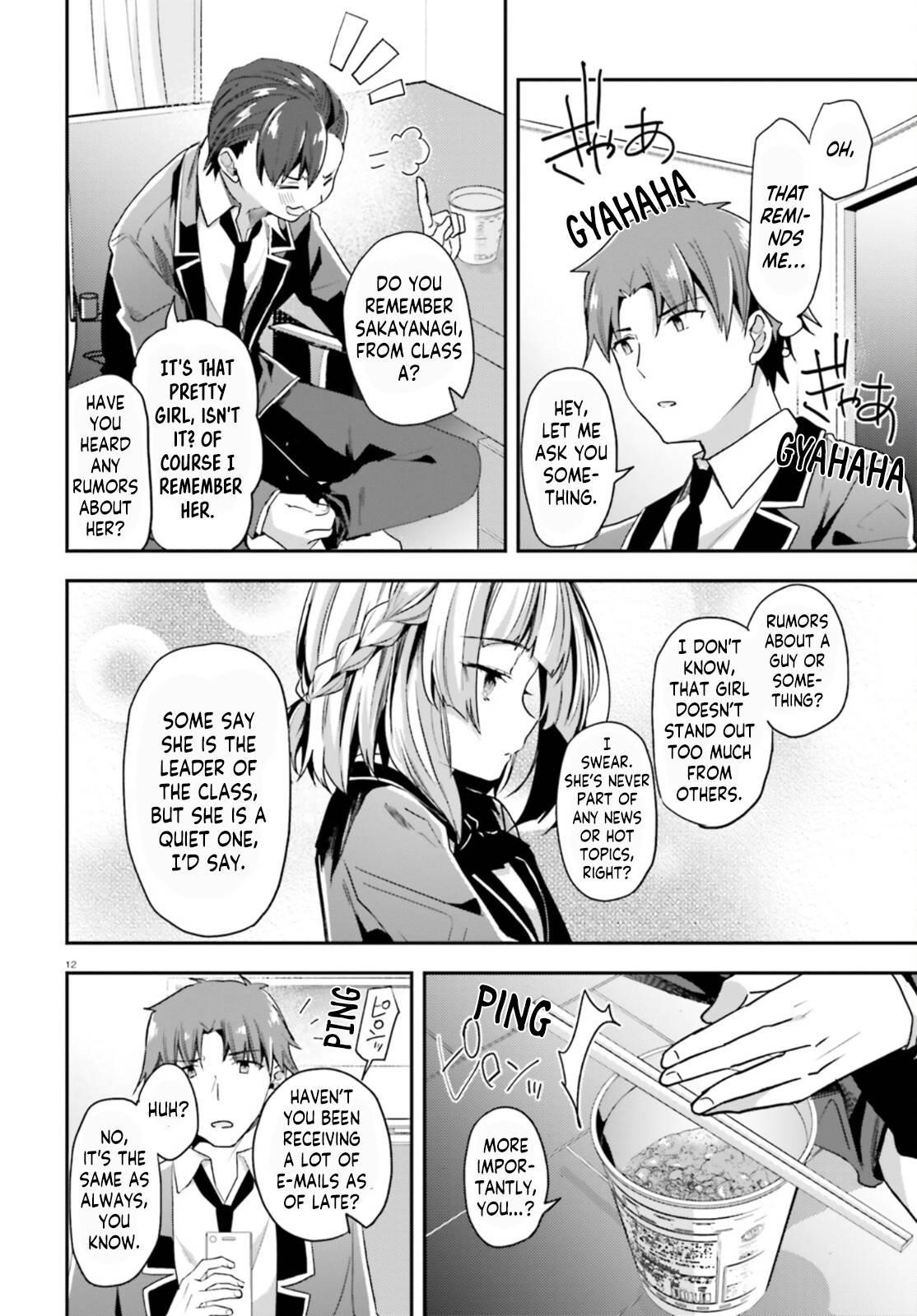 Youkoso Jitsuryoku Shijou Shugi no Kyoushitsu e Chapter 61 - Page 10