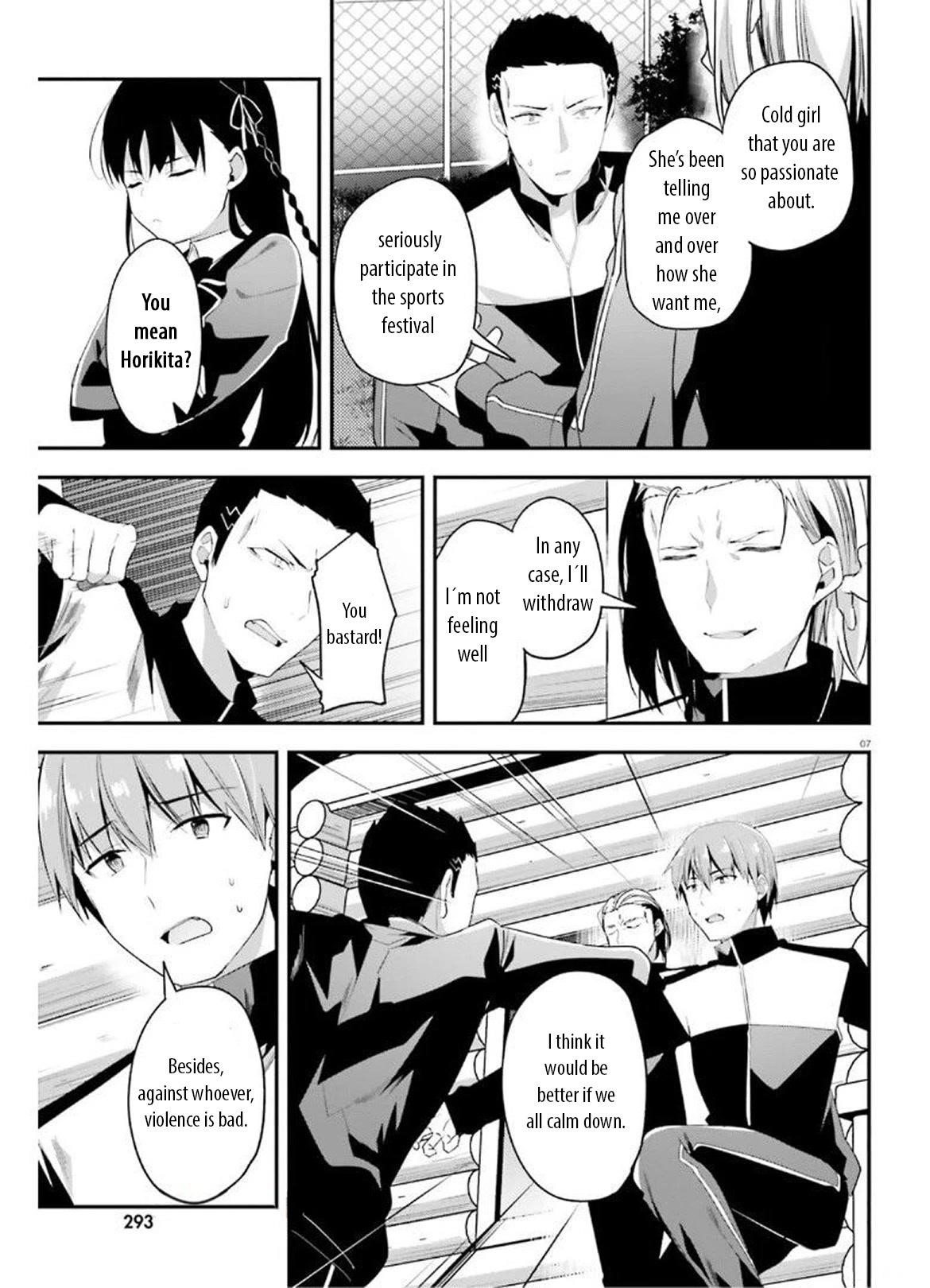 Youkoso Jitsuryoku Shijou Shugi no Kyoushitsu e Chapter 64 - Page 7