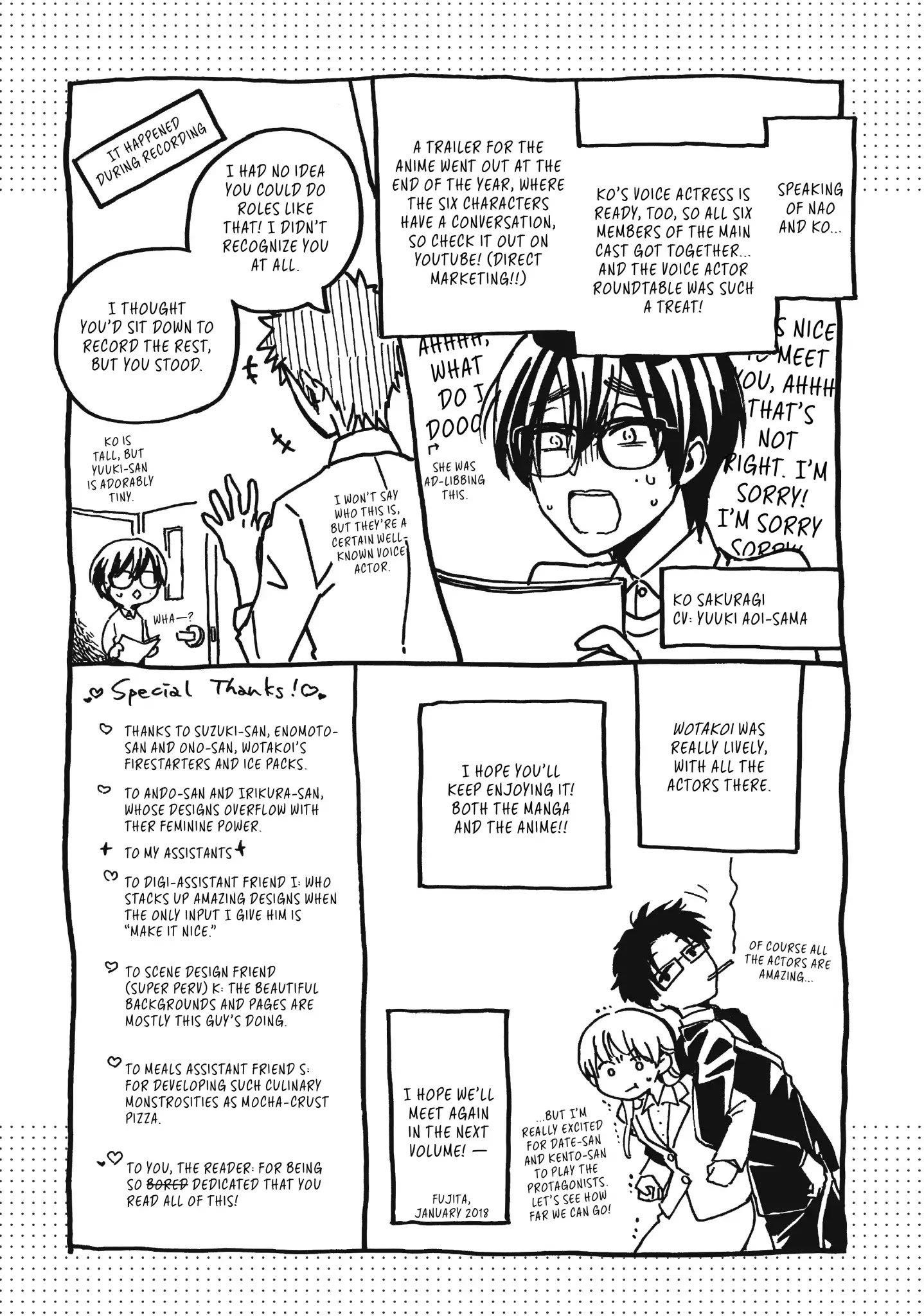 Wotaku Ni Koi Wa Muzukashii Chapter 38.5 - Page 18