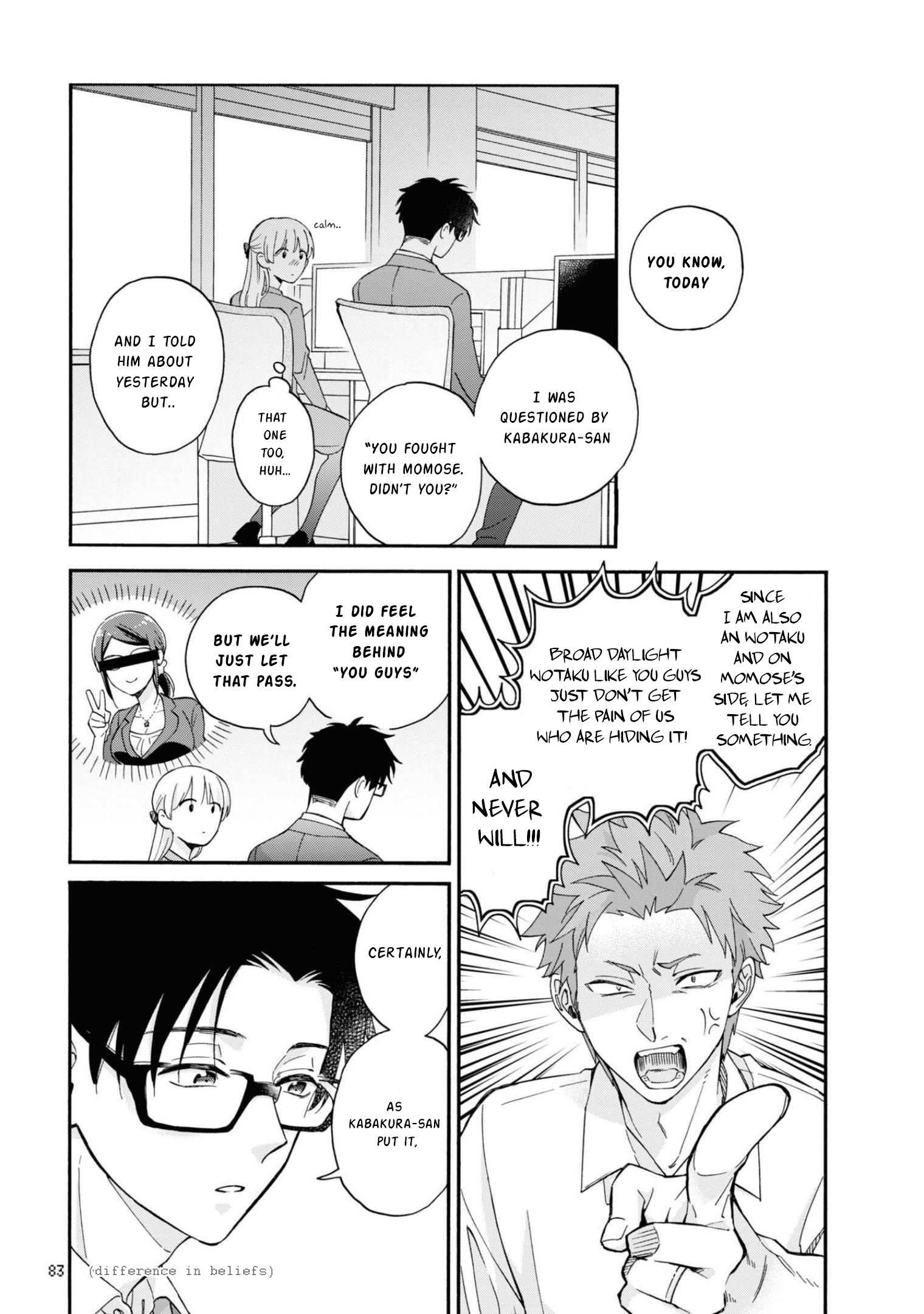 Wotaku Ni Koi Wa Muzukashii Chapter 84 - Page 15