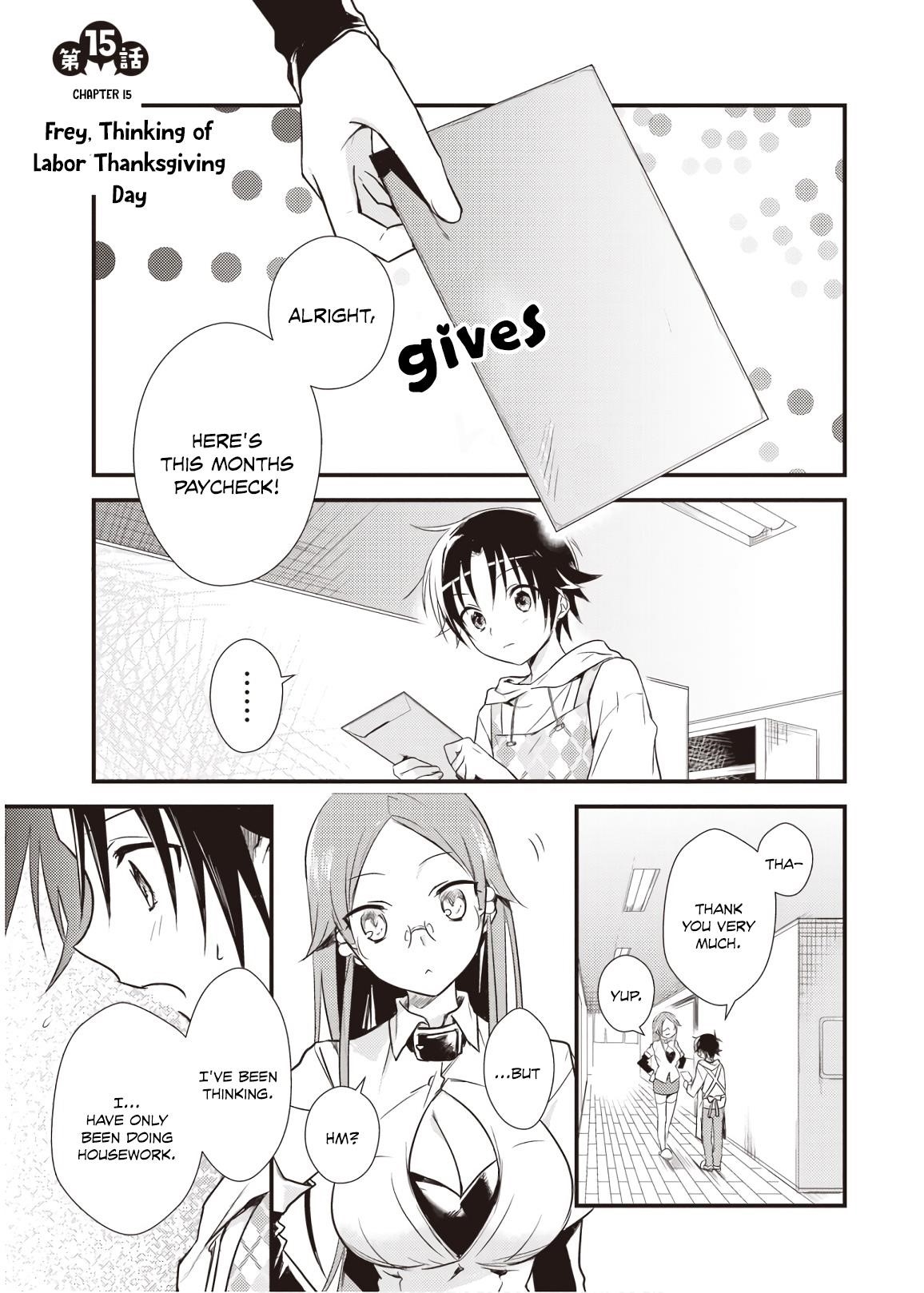 Megami-ryou no Ryoubo-kun Chapter 15 - Page 1