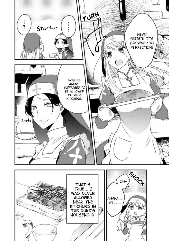 The Banished Villainess! Living The Leisurely Life Of A Nun Making Revolutionary Church Food Chapter 1 - Page 13