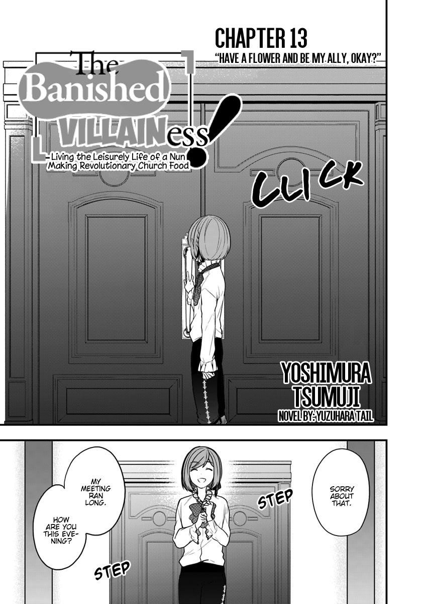 The Banished Villainess! Living The Leisurely Life Of A Nun Making Revolutionary Church Food Chapter 13 - Page 1