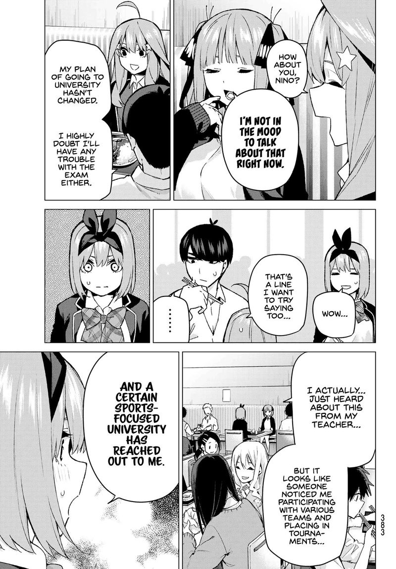 The Quintessential Quintuplets Chapter 117 - Page 11