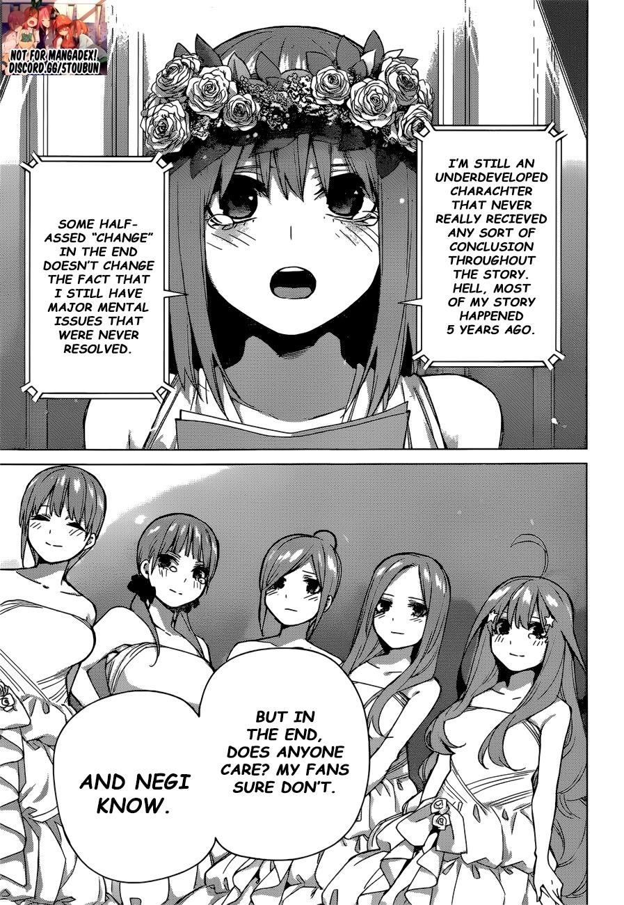 The Quintessential Quintuplets Chapter 122 - Page 12