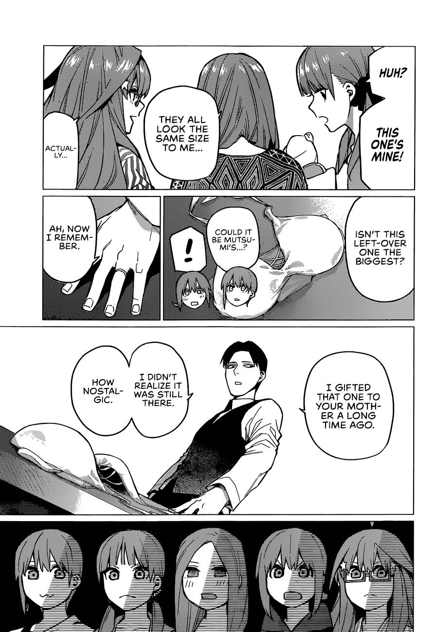 The Quintessential Quintuplets Chapter 123 - Page 15