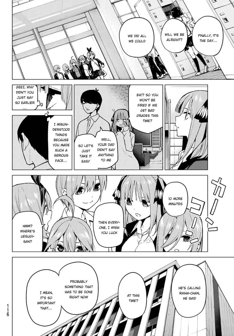 The Quintessential Quintuplets Chapter 48 - Page 14