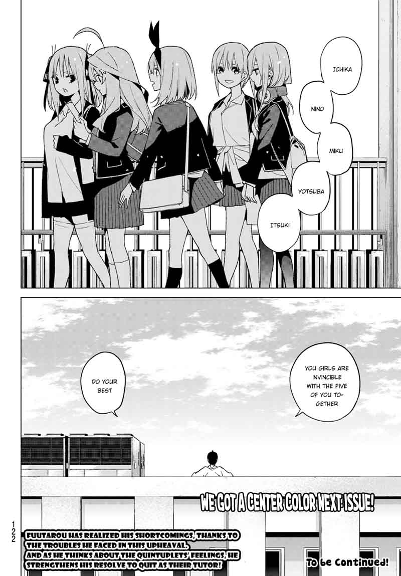 The Quintessential Quintuplets Chapter 48 - Page 20