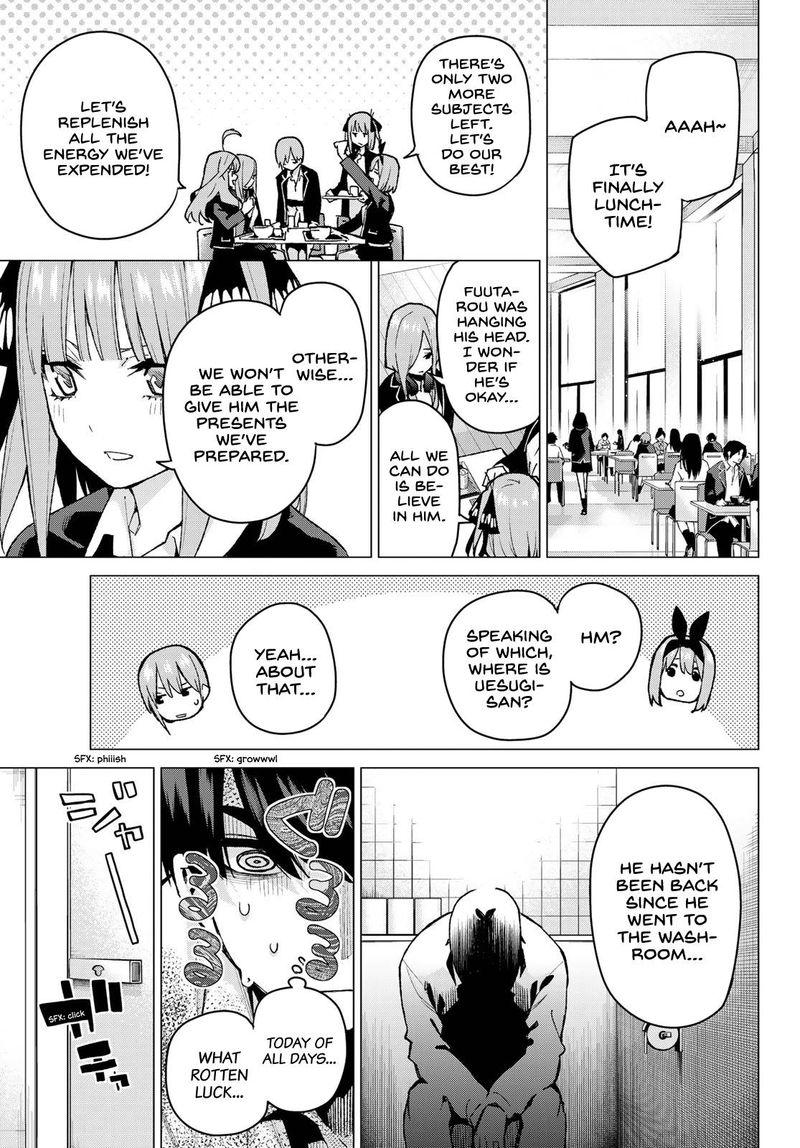 The Quintessential Quintuplets Chapter 76 - Page 9