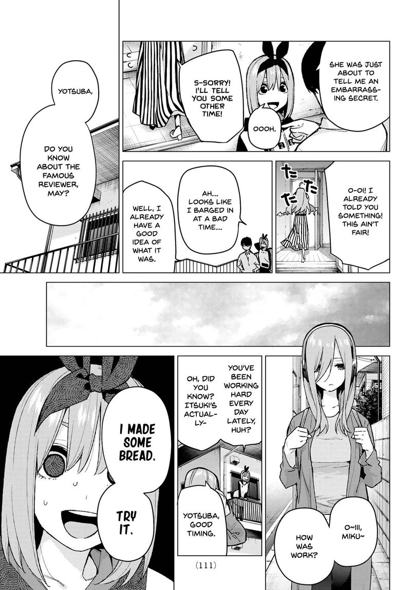 The Quintessential Quintuplets Chapter 77 - Page 15
