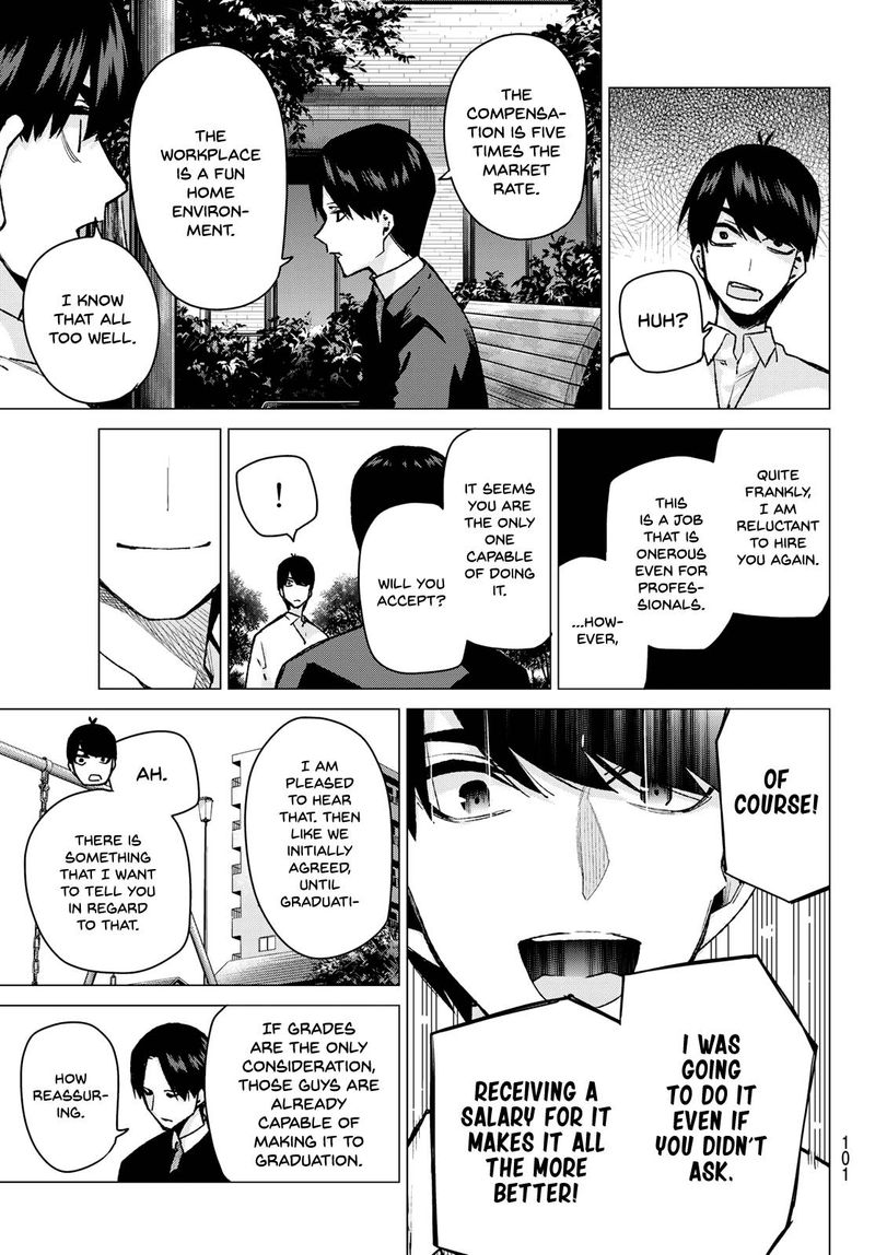 The Quintessential Quintuplets Chapter 77 - Page 5