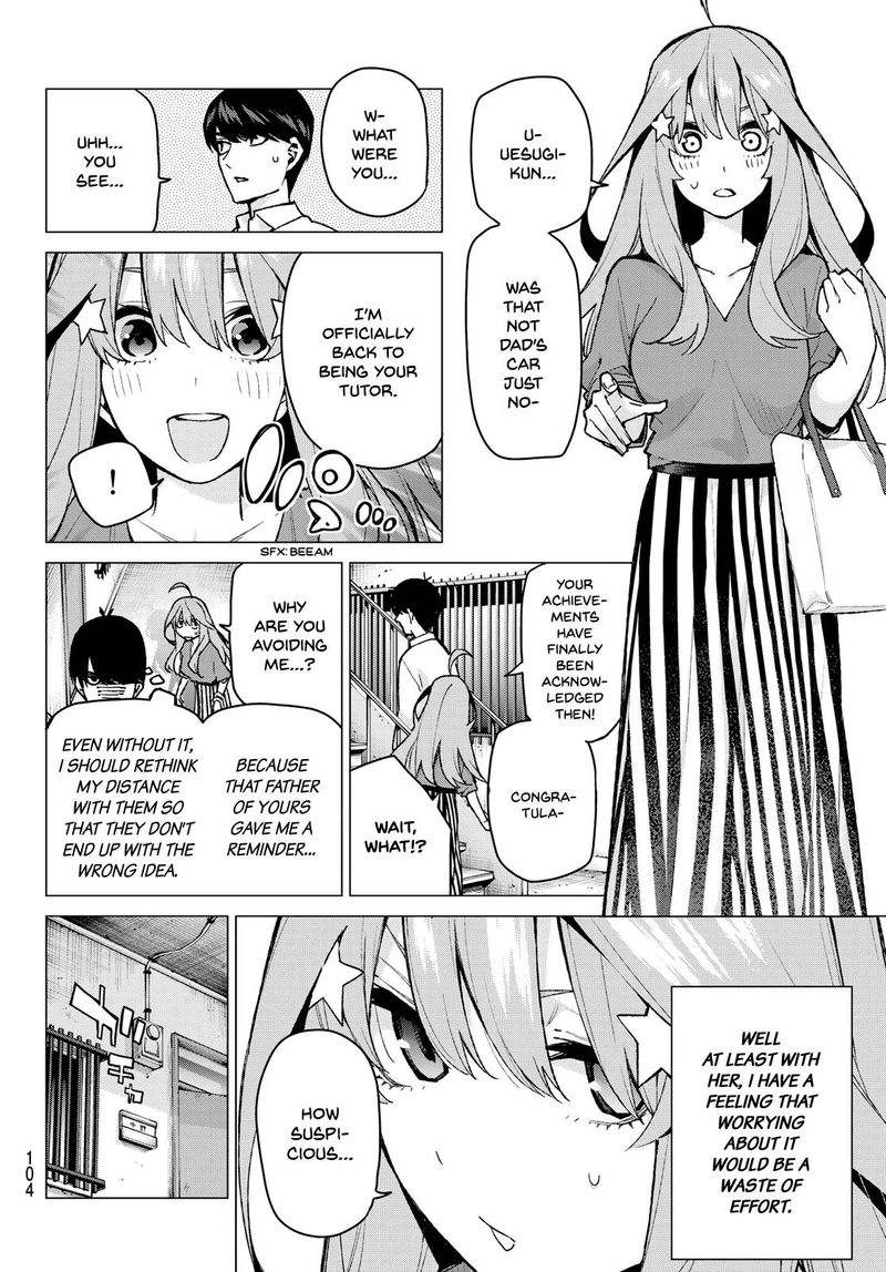 The Quintessential Quintuplets Chapter 77 - Page 8