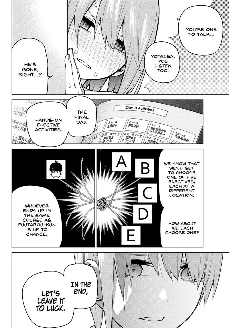 The Quintessential Quintuplets Chapter 83 - Page 14