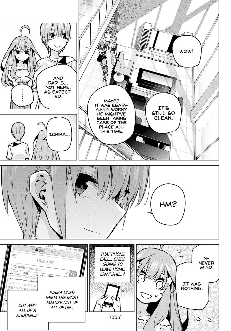 The Quintessential Quintuplets Chapter 91 - Page 11