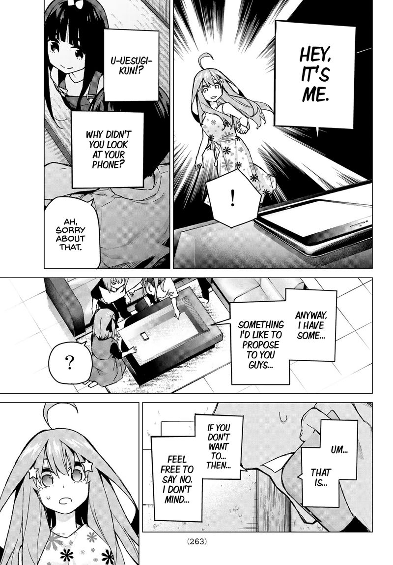 The Quintessential Quintuplets Chapter 91 - Page 19
