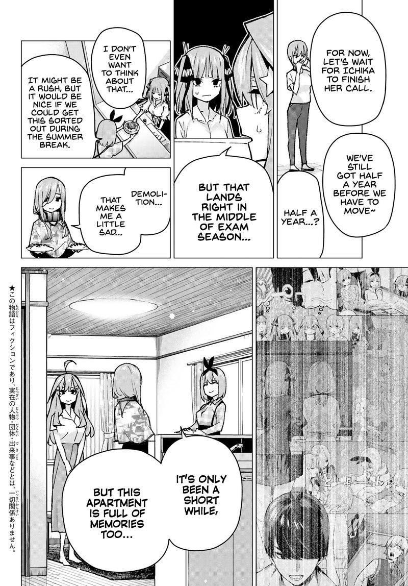 The Quintessential Quintuplets Chapter 91 - Page 2