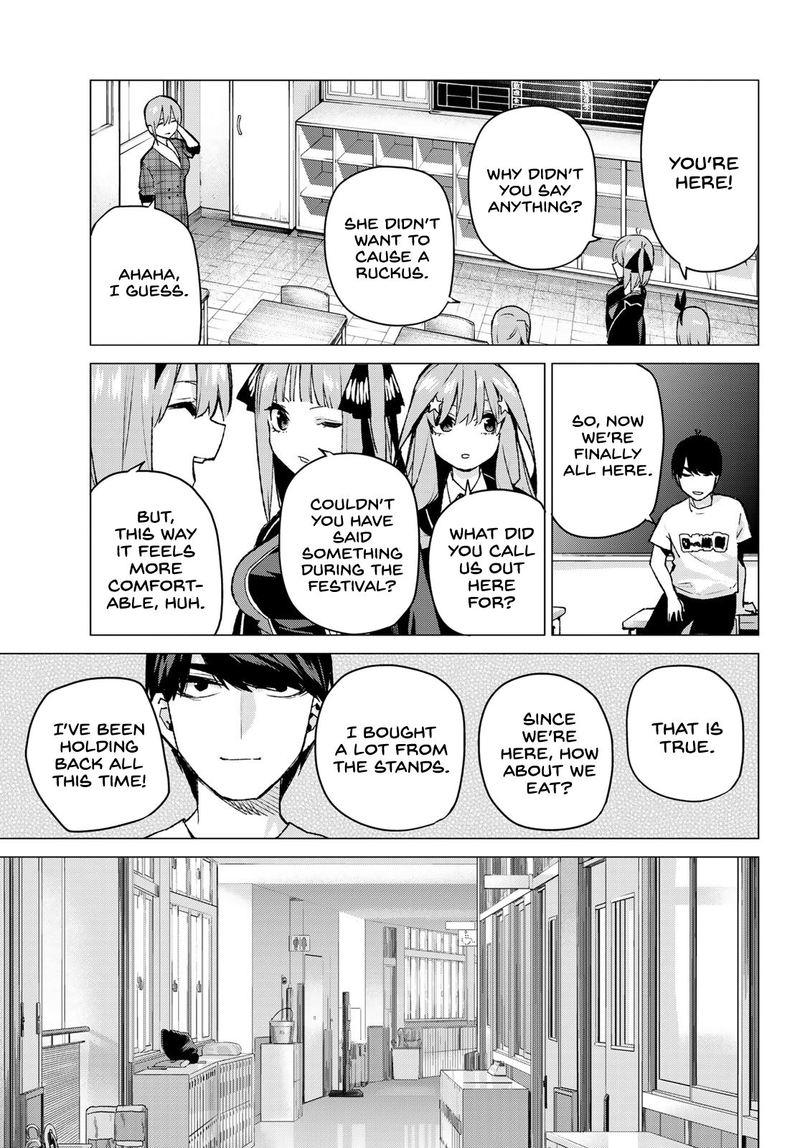 The Quintessential Quintuplets Chapter 99 - Page 15