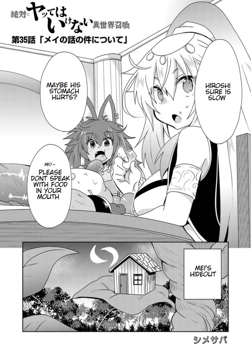 Zettai Ni Yatte Wa Ikenai Isekai Shoukan Chapter 35 - Page 2