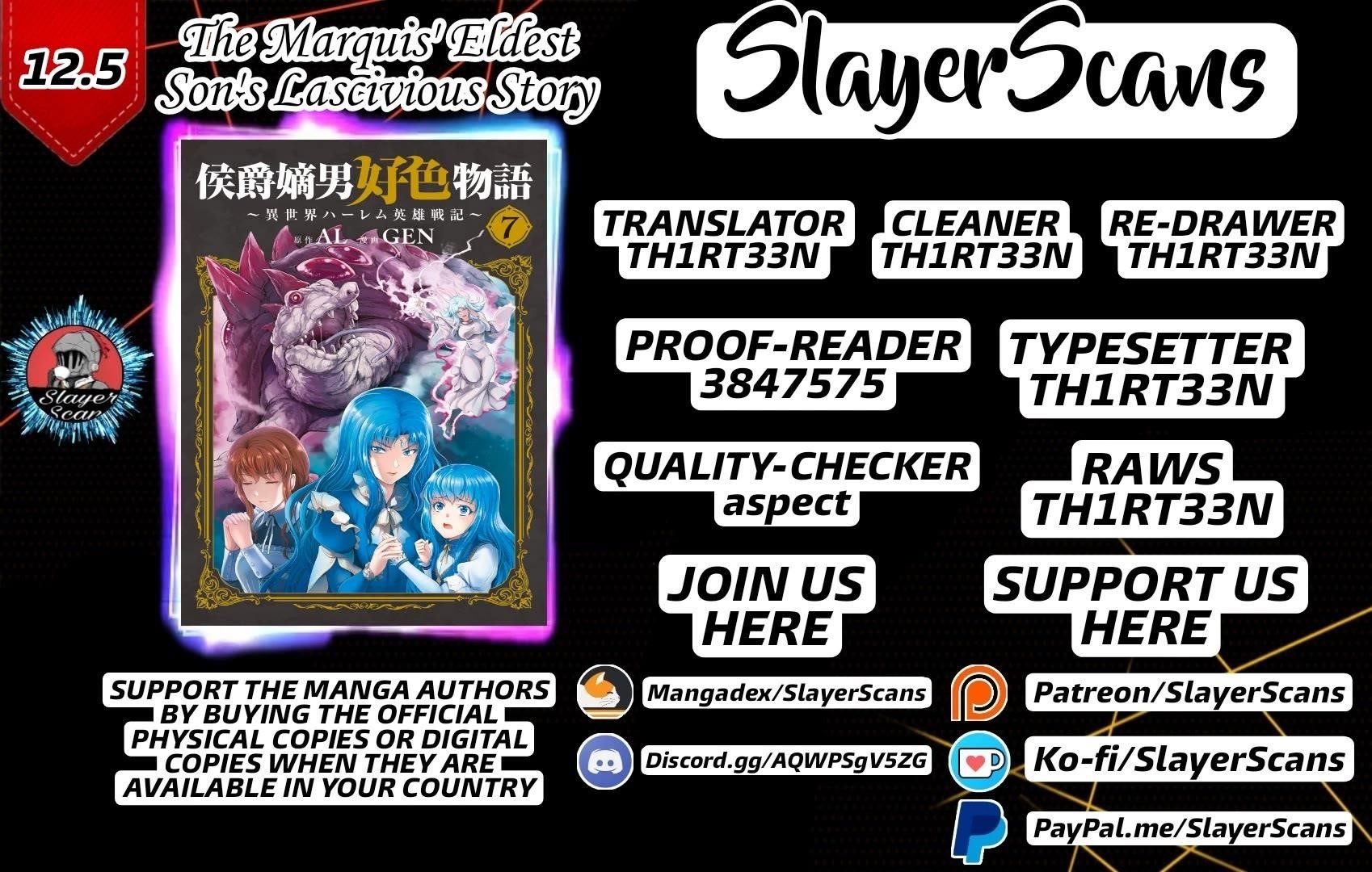 The Marquis’ Eldest Son’s Lascivious Story Chapter 12.5 - Page 1