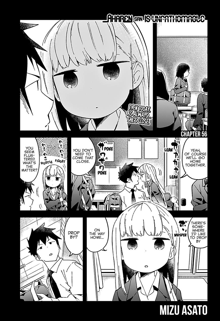 Aharen-San Wa Hakarenai Chapter 56 - Page 2