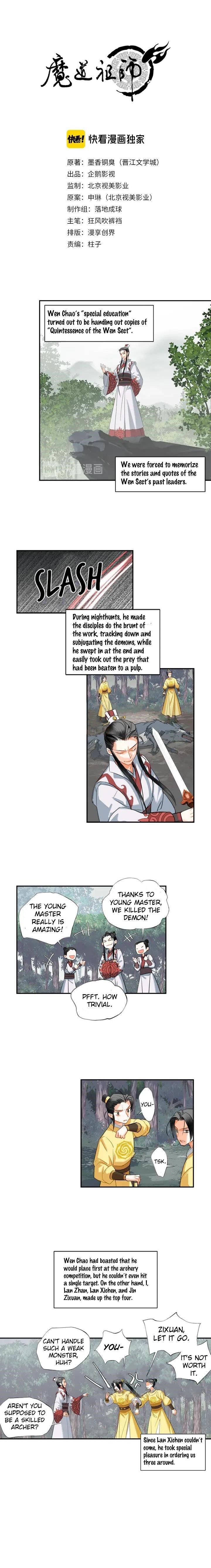 The Grandmaster of Demonic Cultivation Chapter 148 - Page 1