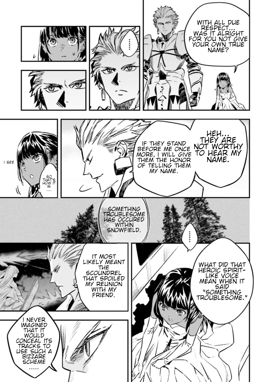 Fate/strange Fake Chapter 15.4 - Page 31