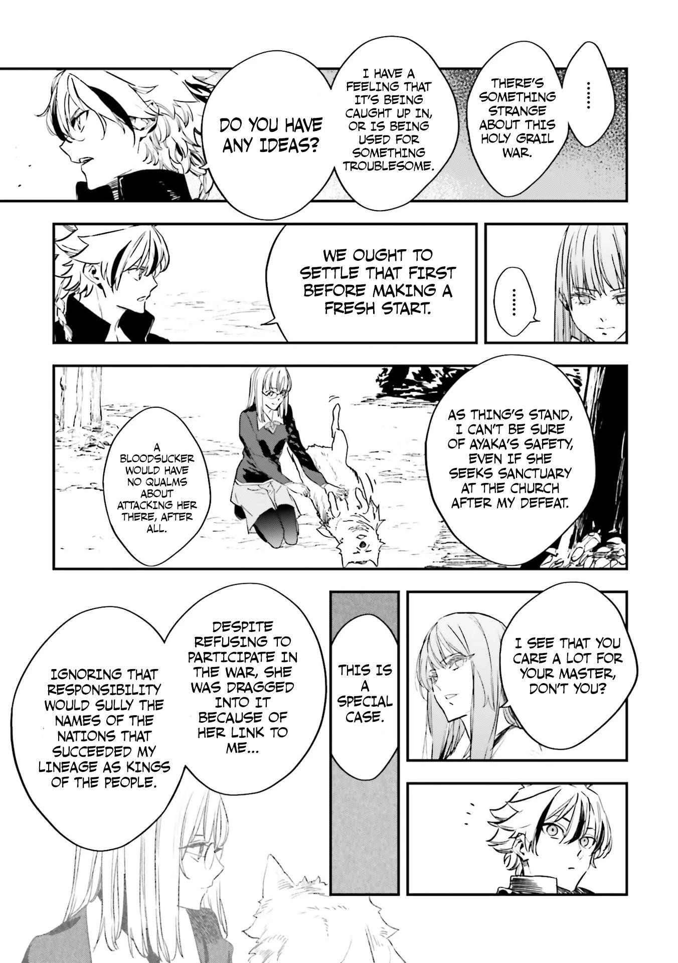 Fate/strange Fake Chapter 17.2 - Page 34