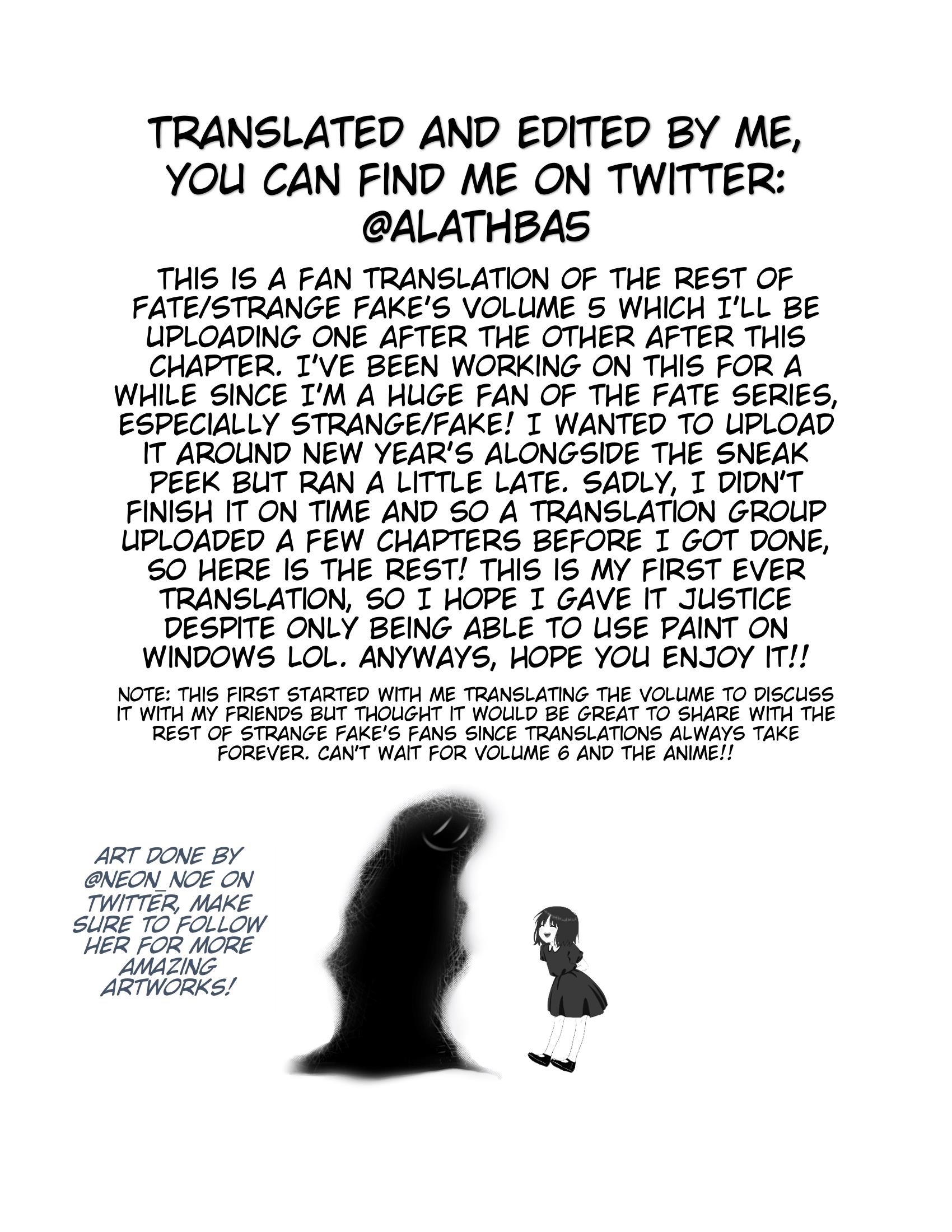 Fate/strange Fake Chapter 18 - Page 1