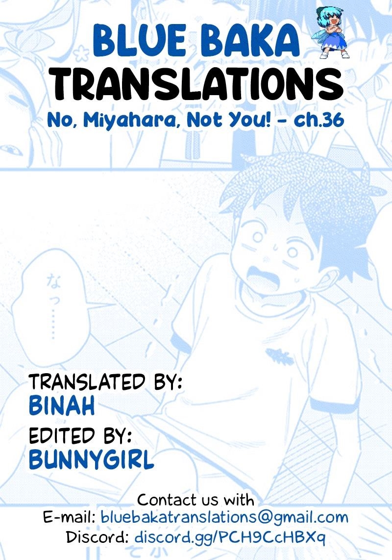 No, Miyahara, Not You! Chapter 36 - Page 13