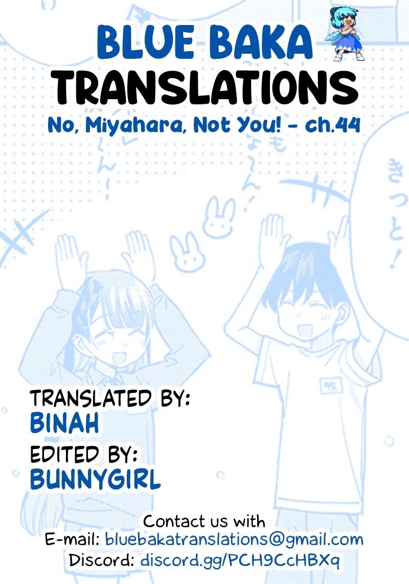 No, Miyahara, Not You! Chapter 44 - Page 13