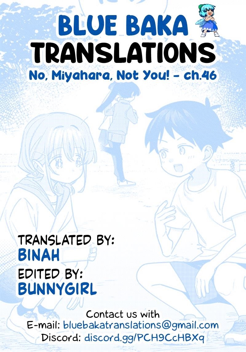 No, Miyahara, Not You! Chapter 46 - Page 13