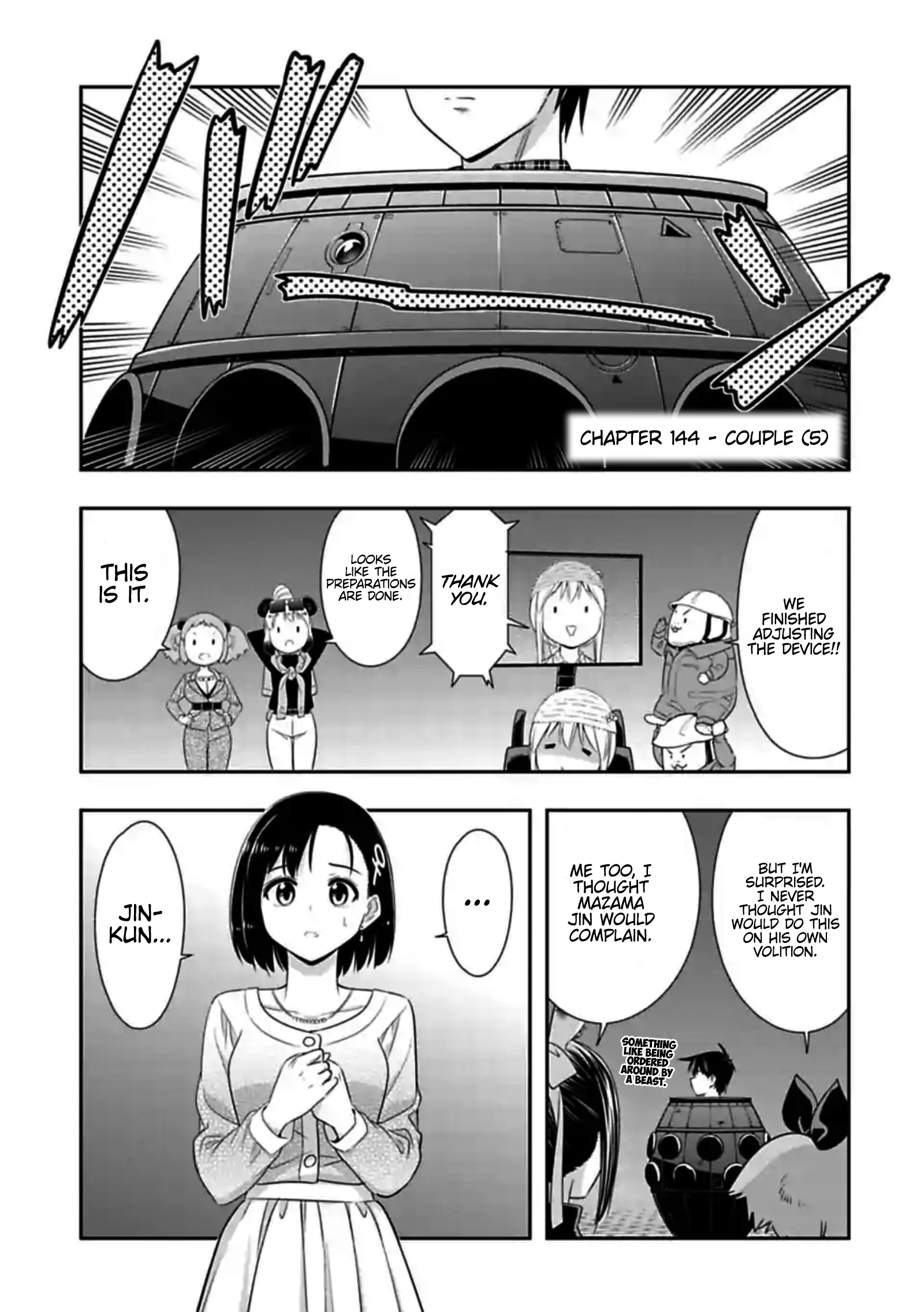 Murenase! Shiiton Gakuen Chapter 144 - Page 1