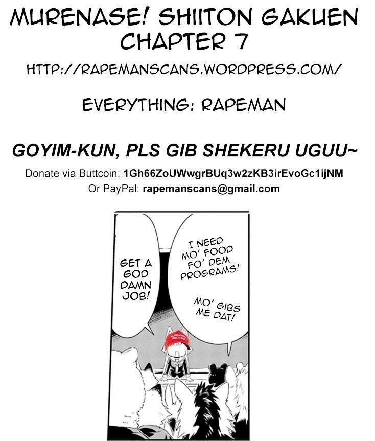 Murenase! Shiiton Gakuen Chapter 7 - Page 25