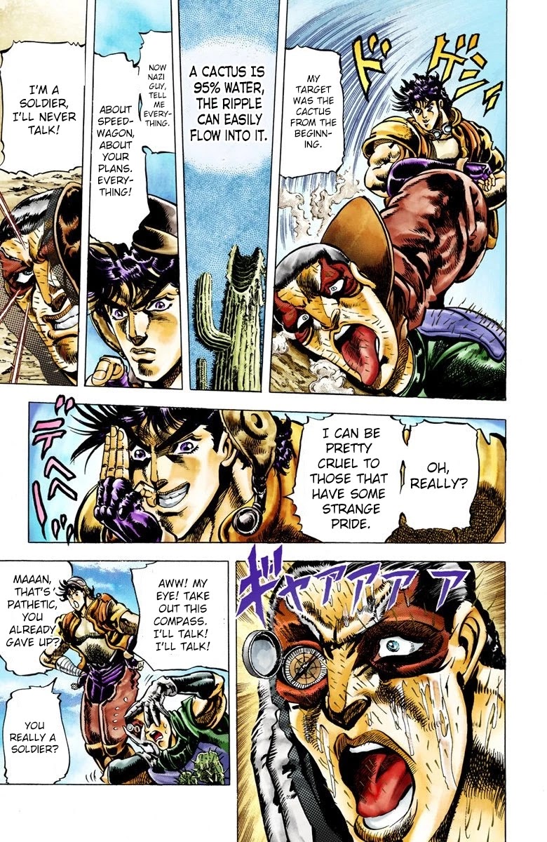 JoJo’s Bizarre Adventure Part 2 – Battle Tendency (Colored) Chapter 11 - Page 16