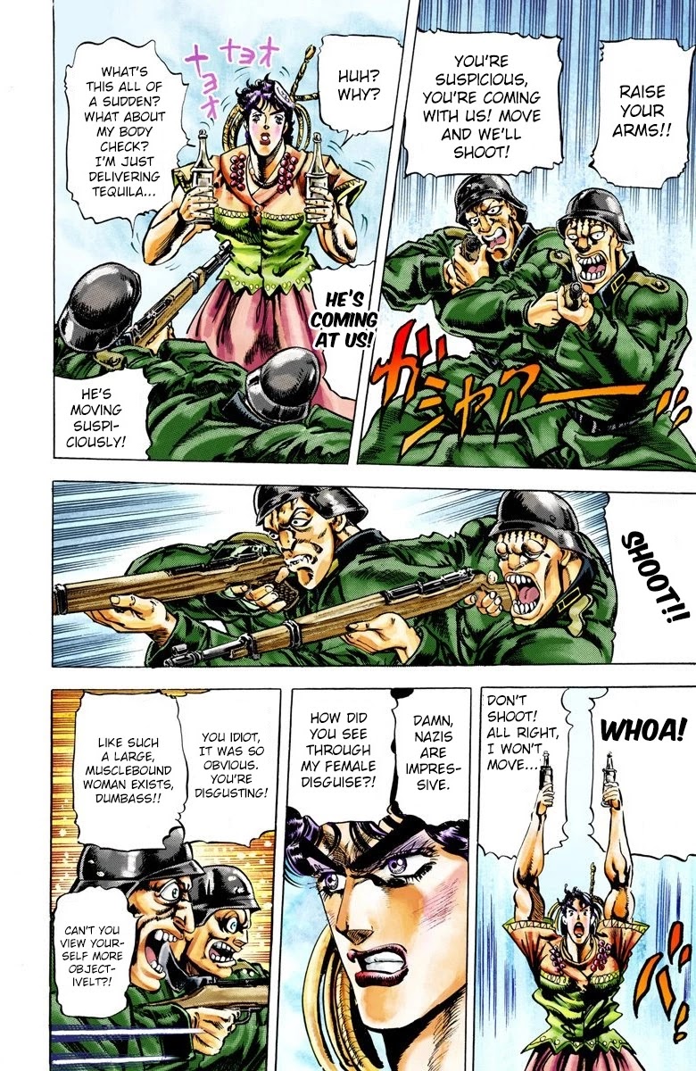 JoJo’s Bizarre Adventure Part 2 – Battle Tendency (Colored) Chapter 12 - Page 10