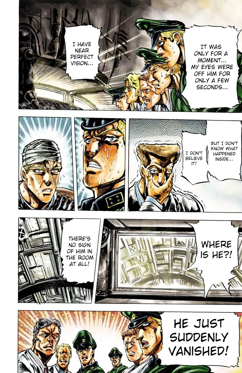 JoJo’s Bizarre Adventure Part 2 – Battle Tendency (Colored) Chapter 12 - Page 14