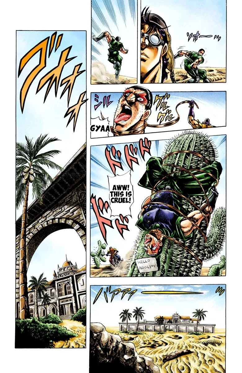 JoJo’s Bizarre Adventure Part 2 – Battle Tendency (Colored) Chapter 12 - Page 5