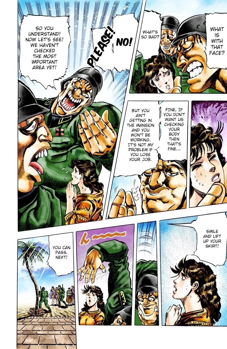JoJo’s Bizarre Adventure Part 2 – Battle Tendency (Colored) Chapter 12 - Page 8