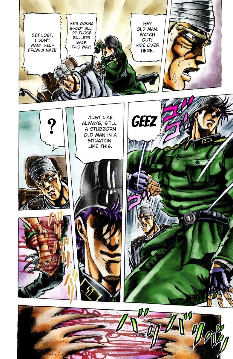 JoJo’s Bizarre Adventure Part 2 – Battle Tendency (Colored) Chapter 13 - Page 11