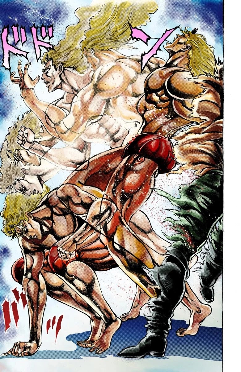 JoJo’s Bizarre Adventure Part 2 – Battle Tendency (Colored) Chapter 13 - Page 12