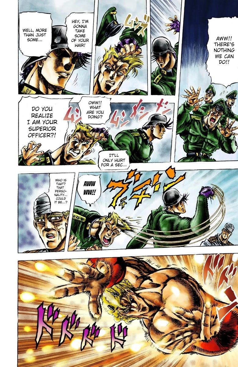 JoJo’s Bizarre Adventure Part 2 – Battle Tendency (Colored) Chapter 13 - Page 13