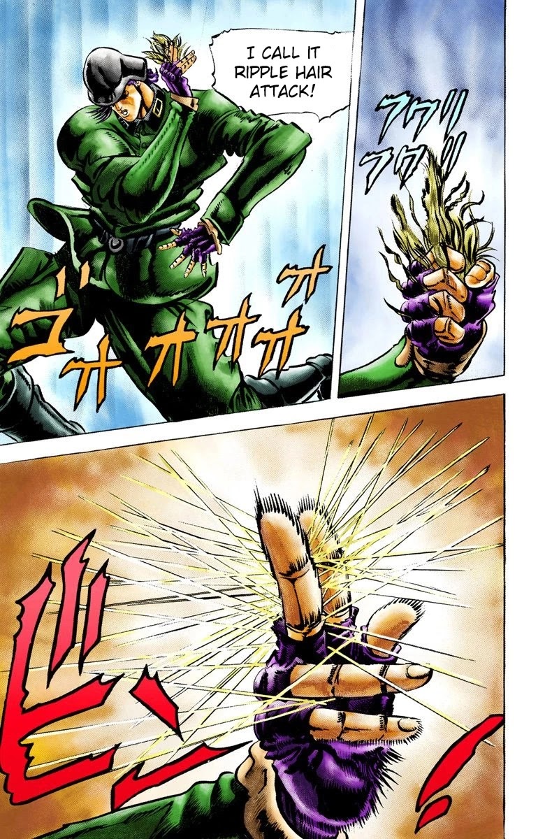 JoJo’s Bizarre Adventure Part 2 – Battle Tendency (Colored) Chapter 13 - Page 14