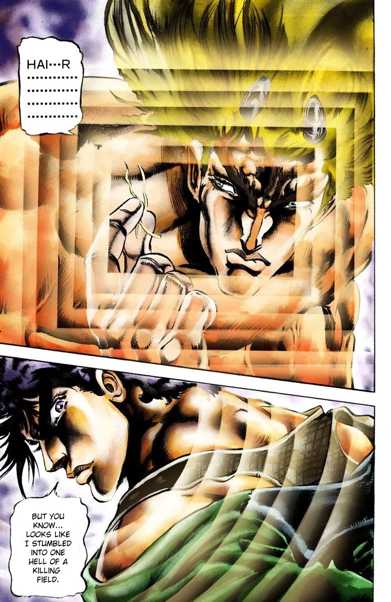JoJo’s Bizarre Adventure Part 2 – Battle Tendency (Colored) Chapter 13 - Page 18