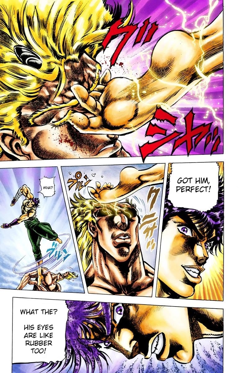 JoJo’s Bizarre Adventure Part 2 – Battle Tendency (Colored) Chapter 15 - Page 10