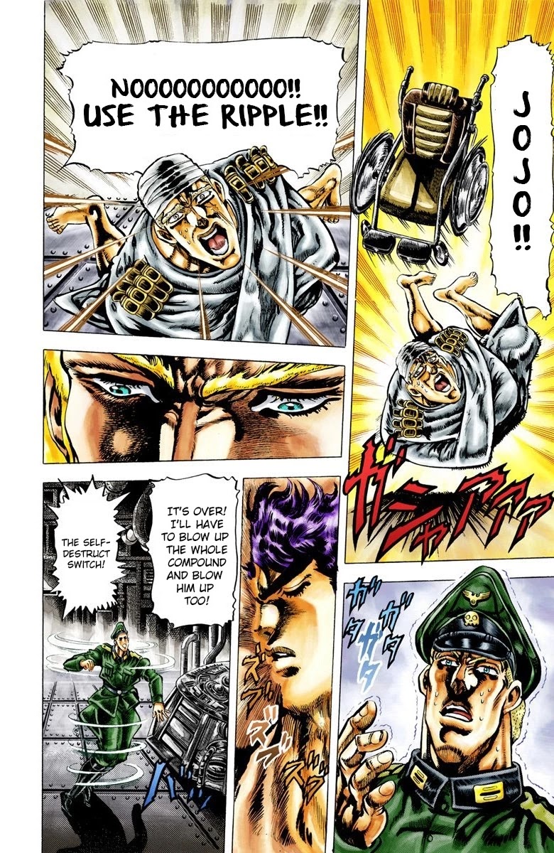 JoJo’s Bizarre Adventure Part 2 – Battle Tendency (Colored) Chapter 15 - Page 14