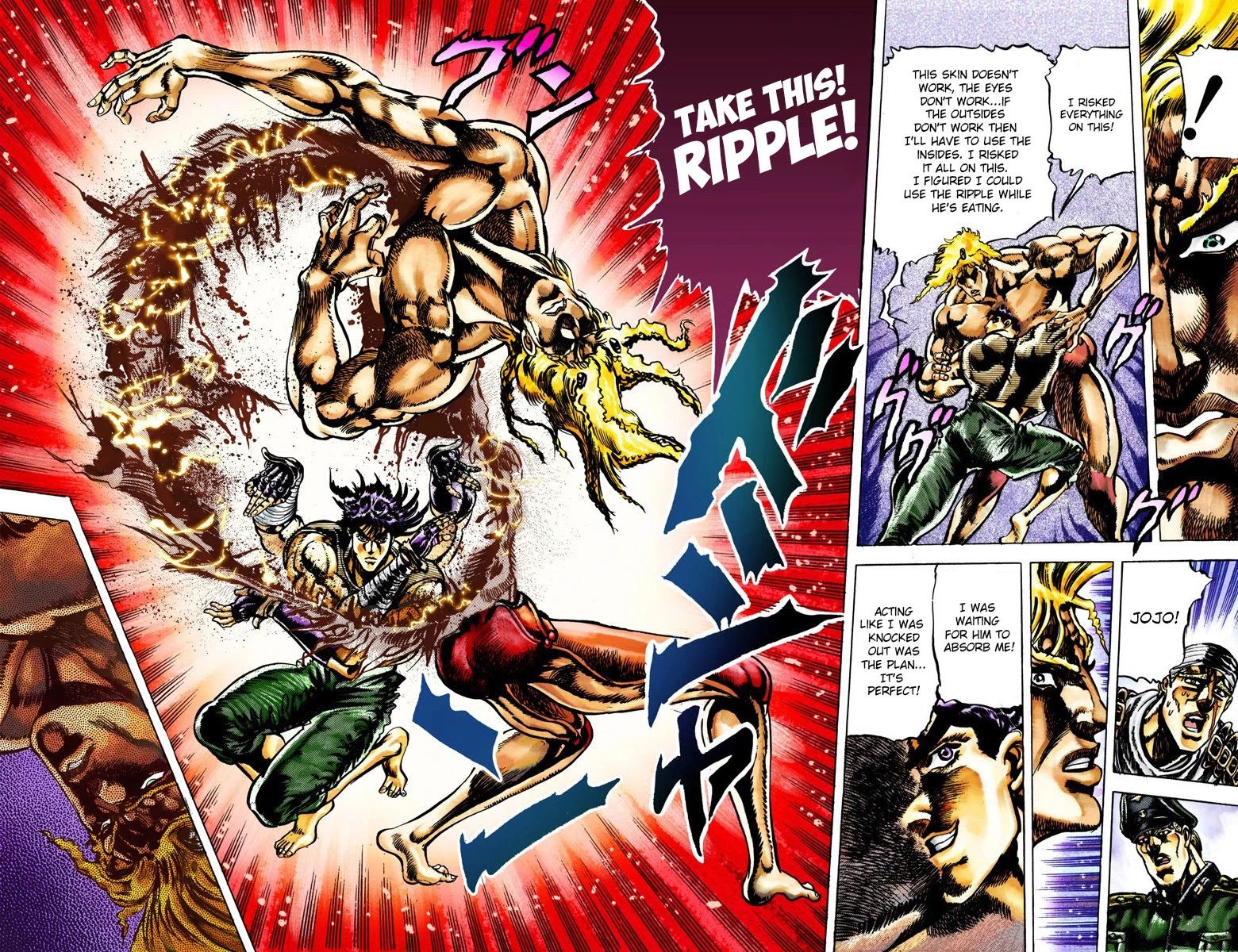 JoJo’s Bizarre Adventure Part 2 – Battle Tendency (Colored) Chapter 15 - Page 16