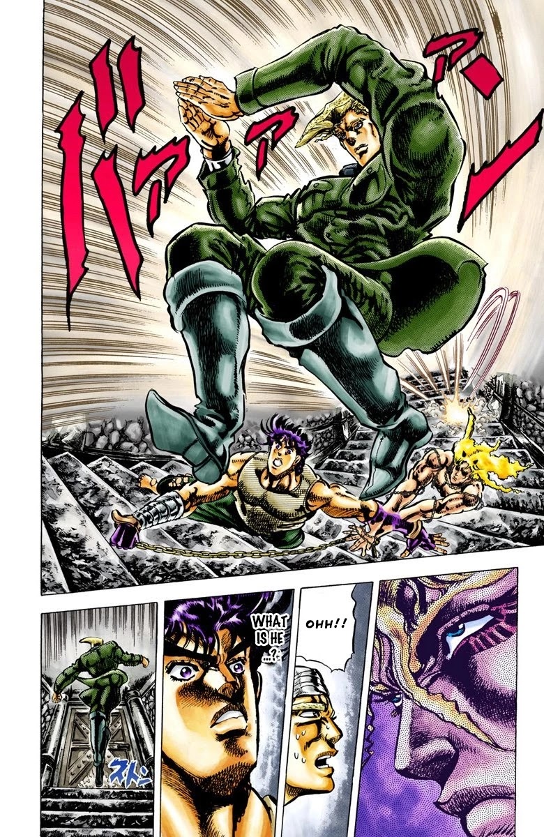 JoJo’s Bizarre Adventure Part 2 – Battle Tendency (Colored) Chapter 16 - Page 10
