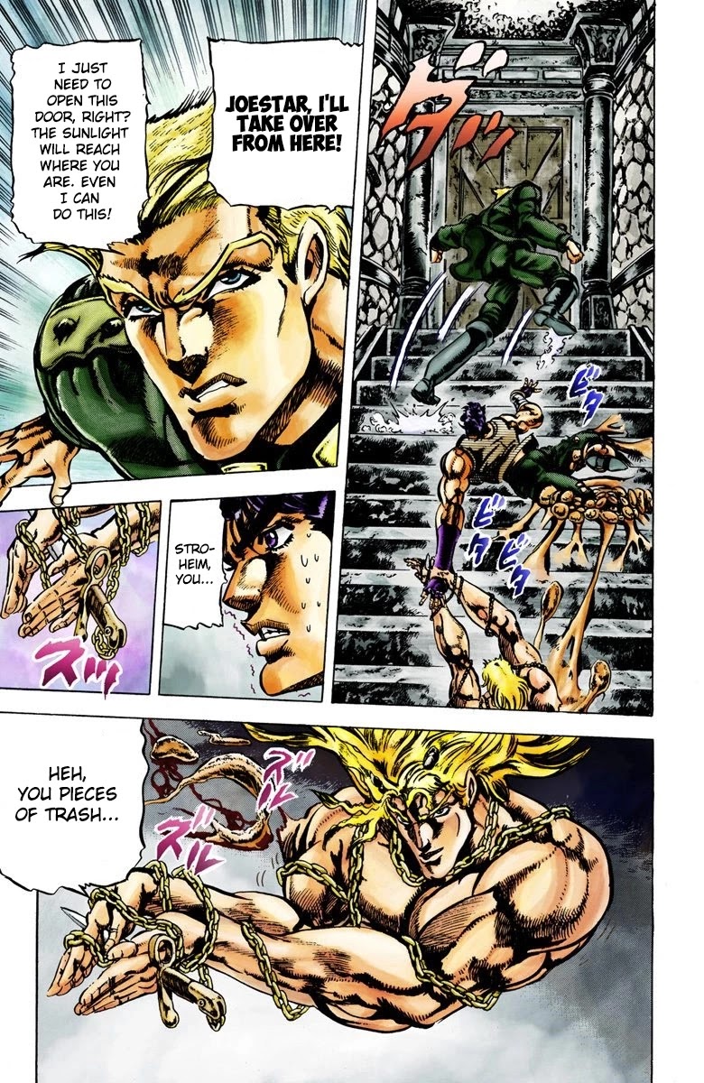 JoJo’s Bizarre Adventure Part 2 – Battle Tendency (Colored) Chapter 16 - Page 11